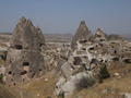 Skalni kominy v Kapadokii
